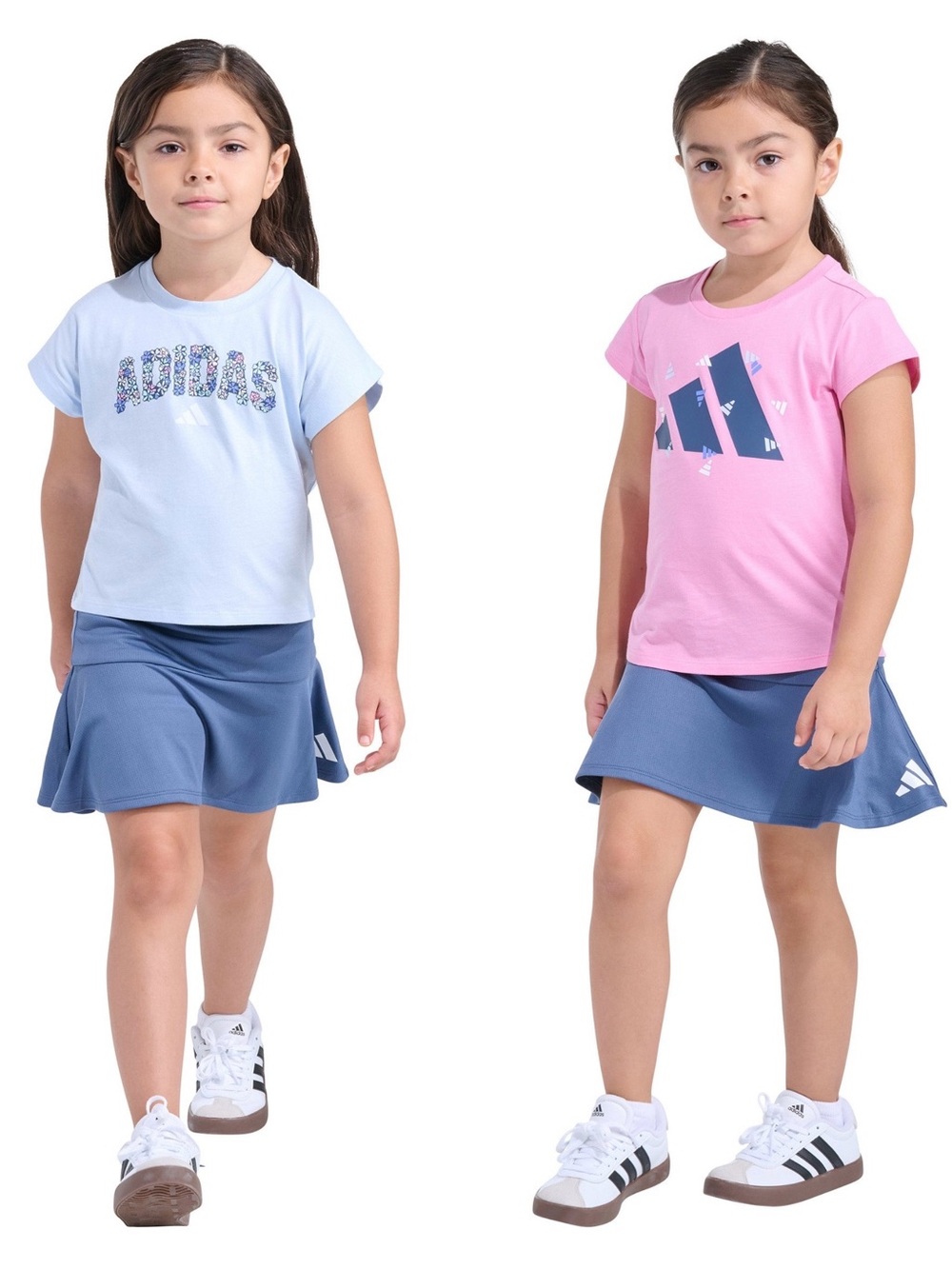 adidas Girls 3- Piece Athletic Activewear Set
